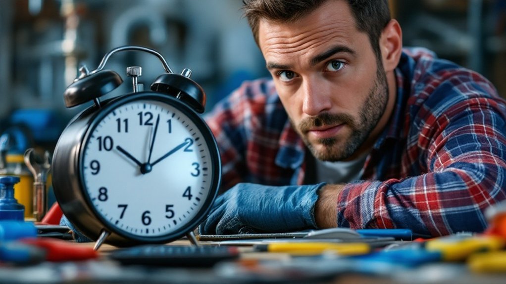 resumen de las tarifas por hora de un fontanero